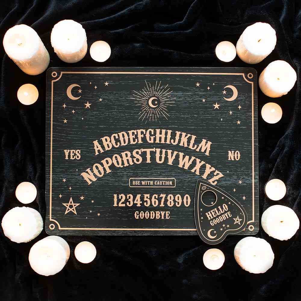 Something Different - Talking Board with Planchette Ouijabrett - Schwarz/Goldfarben